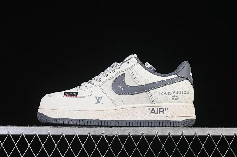 All categories Nk Air Force 1 Air Force series Nk Air Force 1 Low Air Force low-top Nike Air Force 1'07 Low LV joint beige woven label Air Force 1 low-top casual sneakers CX5050-Y08